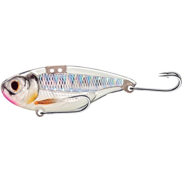 LIVETARGET Sonic Shad Blade Bait - 3/8oz - Glow/Pearl