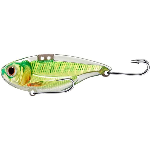 LIVETARGET Sonic Shad Blade Bait - 3/8oz - Gold/Perch