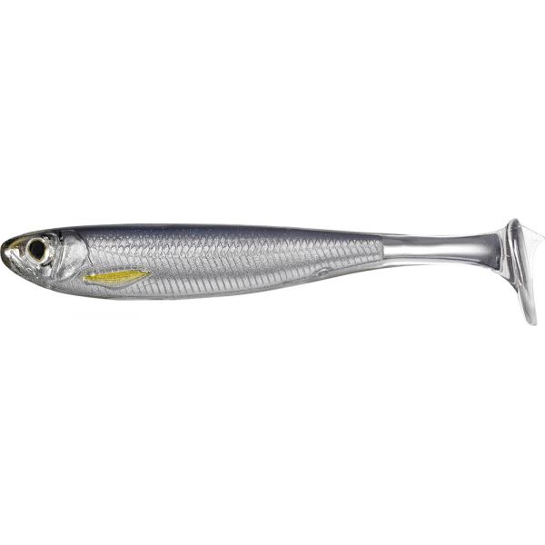 LIVETARGET Slow Roll Shiner - 4in - Silver/Smoke