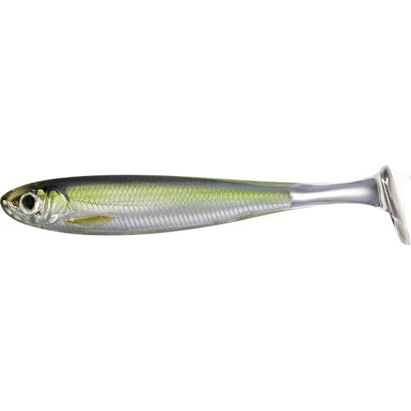 LIVETARGET Slow Roll Shiner - 4in - Silver/Green