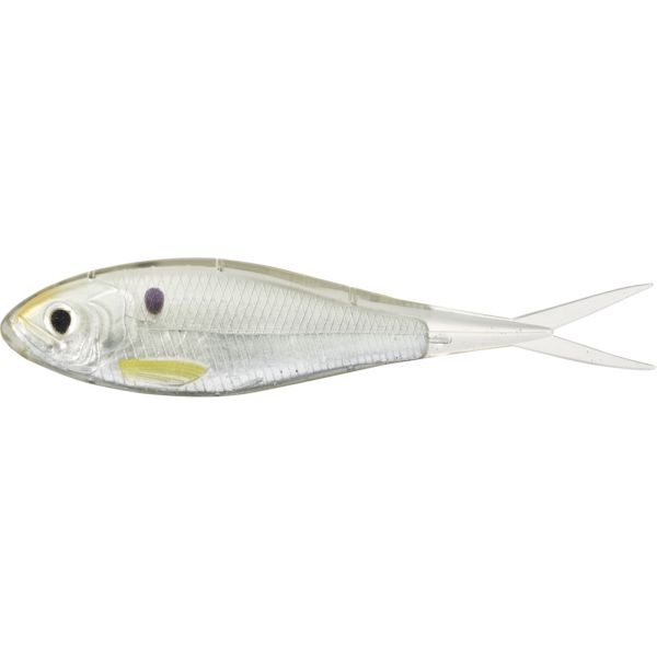 LIVETARGET Skip Shad - 4-1/4in - Silver/Pearl