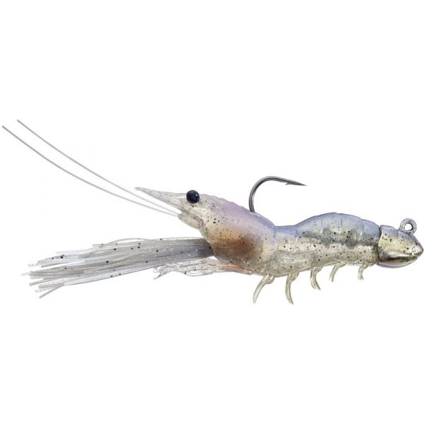 LIVETARGET Fleeing Shrimp - 2-3/4in - White Shrimp