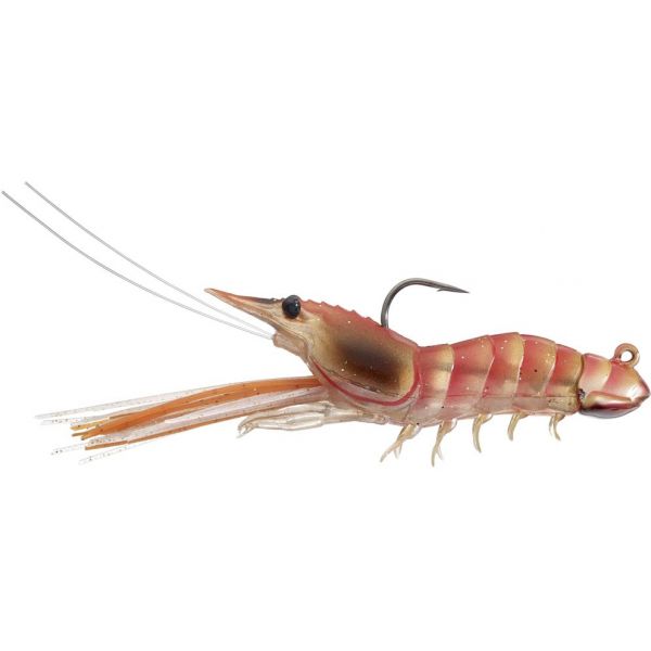 LIVETARGET Fleeing Shrimp - 3-1/2in - Pink