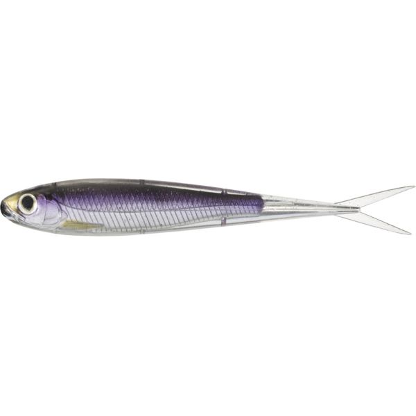 LIVETARGET Twitch Minnow - 3-3/4in - Silver/Purple