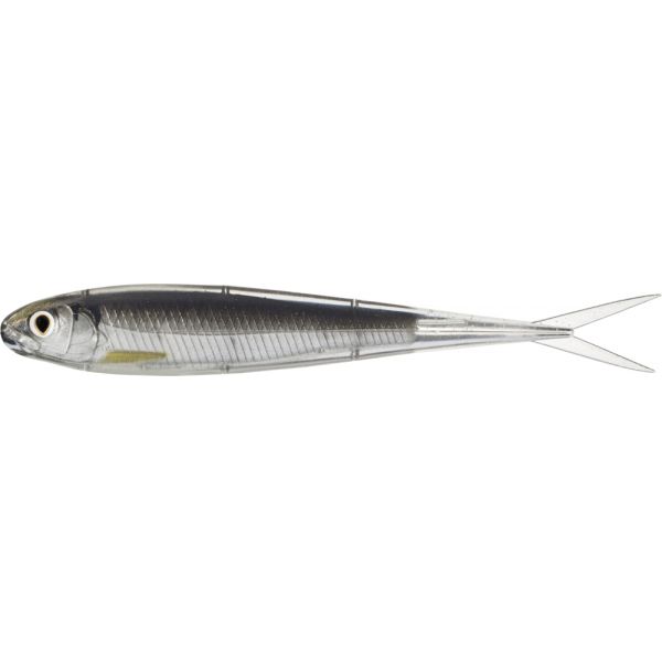 LIVETARGET Twitch Minnow - 3-3/4in - Silver/Smoke