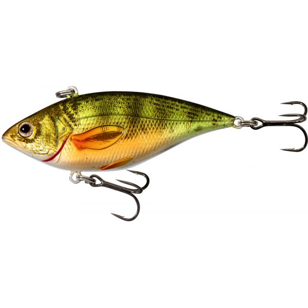 LIVETARGET Yellow Perch Rattlebait - 2in - Metallic/Gloss