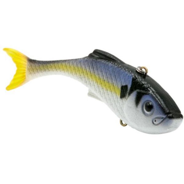 Livingston Lures 7375 Slingshot Swimbait - Green Tail