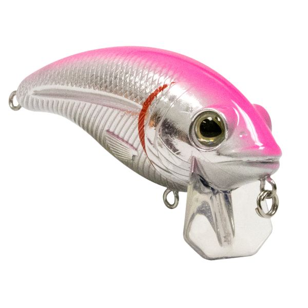 Livingston Lures 8016 Bull Nose Crankbait - Pink back/ Chrome belly