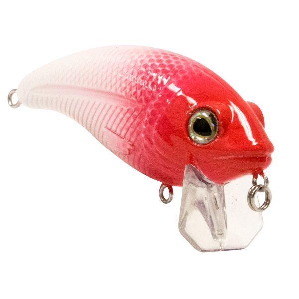 Livingston Lures 8097 Bull Nose Crankbait - Red White & True