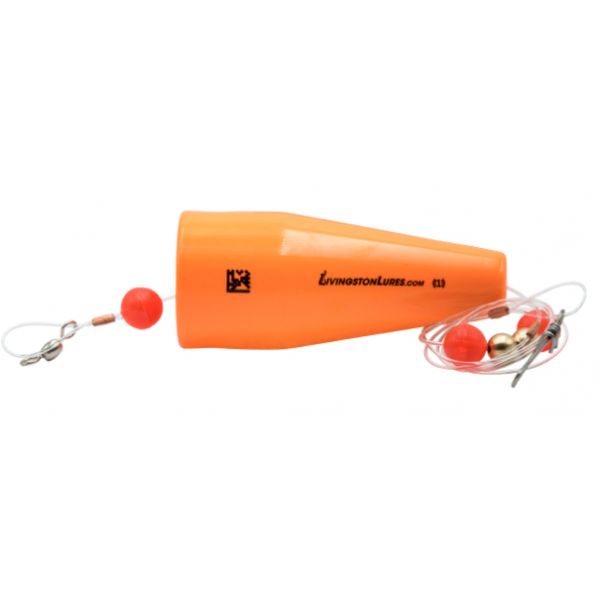 Livingston Lures Grand Slam Popper - 4in Bright Orange