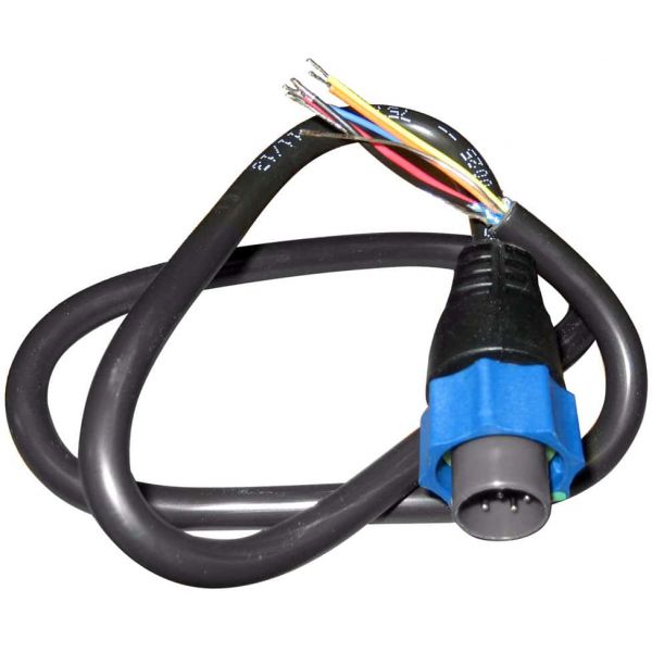 Lowrance 000-10046-001 Adapter Cable 7-Pin Blue to Bare Wires