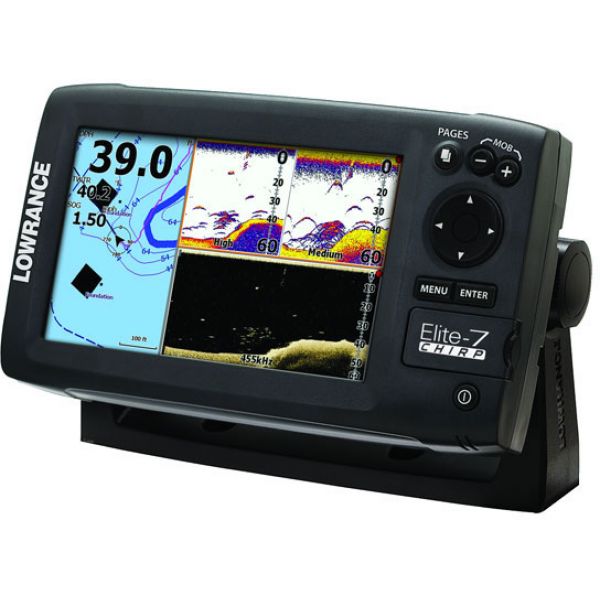 Lowrance 000-11661-001 Elite-7 CHIRP Gold Fishfinder/Chartplotter