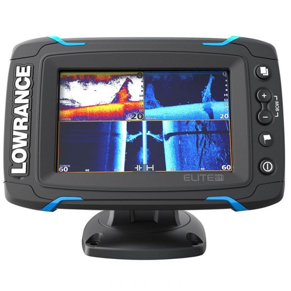 Lowrance 000-12423-001 Elite-5 Ti Touch Combo w/ TotalScan Transducer