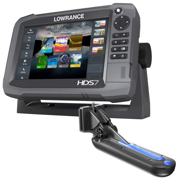 Lowrance 000-13267-001 HDS-12 Gen3 Insight w/TotalScan T/M Transducer