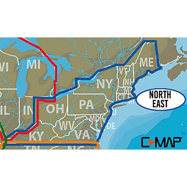 Lowrance 000-13728-001 C-MAP Lake Insight HD - Northeast US