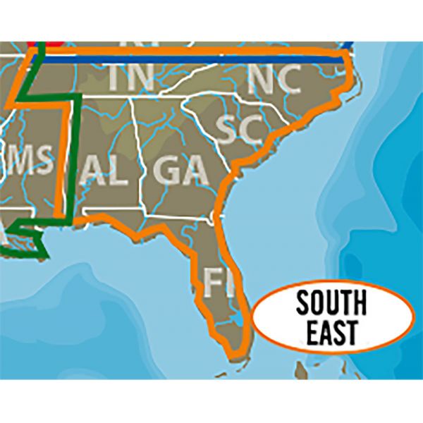 Lowrance 000-13729-001 C-MAP Lake Insight HD - Southeast US