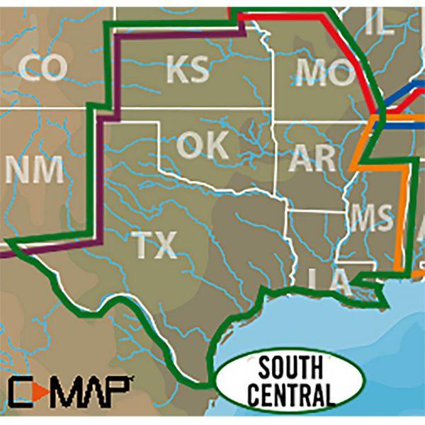 Lowrance 000-13731-001 C-MAP Lake Insight HD - South Central US