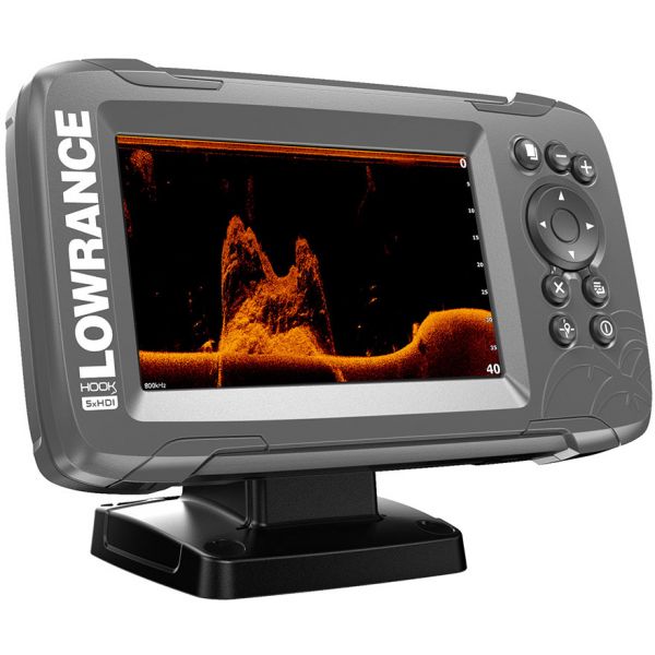 Lowrance HOOK2-5x 5in GPS Fishfinder w/ Track Plotter & SplitShot