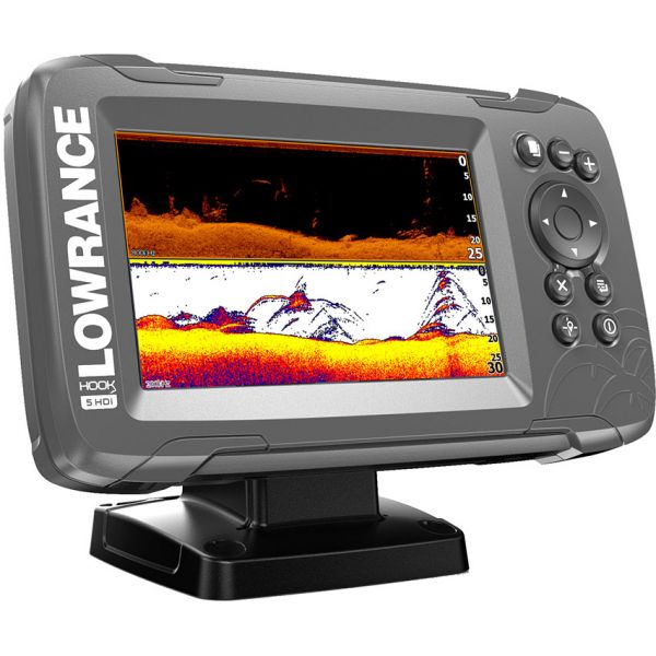 Lowrance HOOK2-5 5in Combo w/ SplitShot & Nav+ Chart