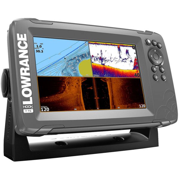 Lowrance HOOK2-7 7in Combo w/ TripleShot & US Inland Charts