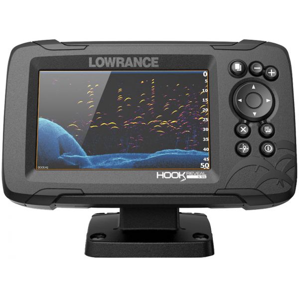 Lowrance HOOK Reveal 5 w/ SplitShot Transom Transducer - US Inland