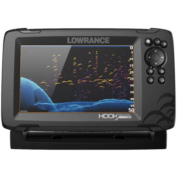 Lowrance HOOK Reveal 7 w/ SplitShot Transom Transducer - US Inland