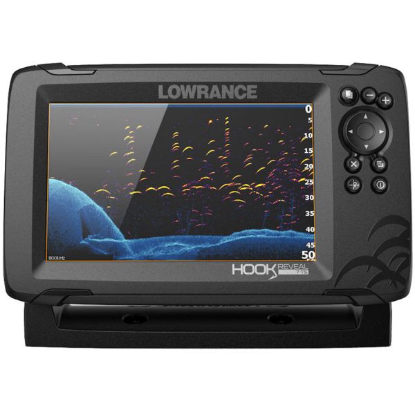 Lowrance HOOK Reveal 7 w/ TripleShot Transom Transducer - US Inland