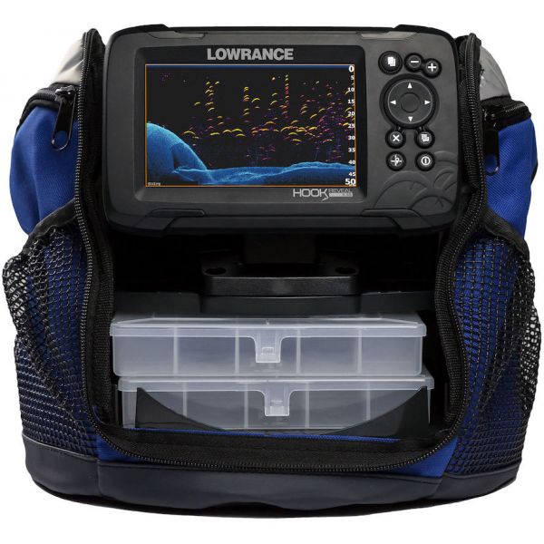 Lowrance HOOK Reveal 5 Ice Machine w/ SplitShot Transducer