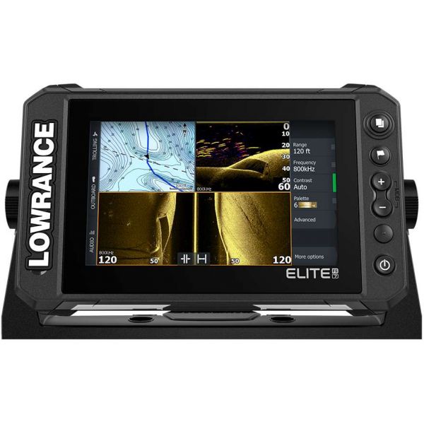 Lowrance Elite FS 7 w/ Active Imaging 3-in-1 Transom Mount Transducer