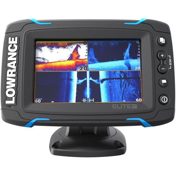 Lowrance 055-12421-001 Elite-5 Ti Touch Combo (Remanufactured)