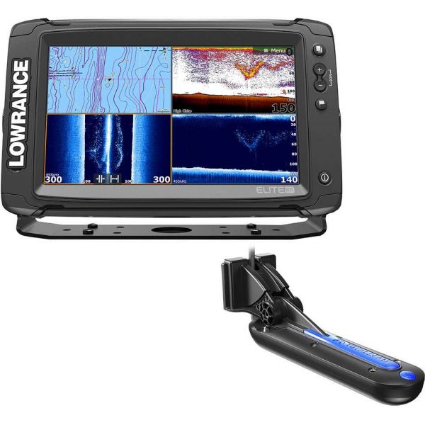 Lowrance Elite-9 Ti Combo w/ TotalScan Transducer (Remanufactured)