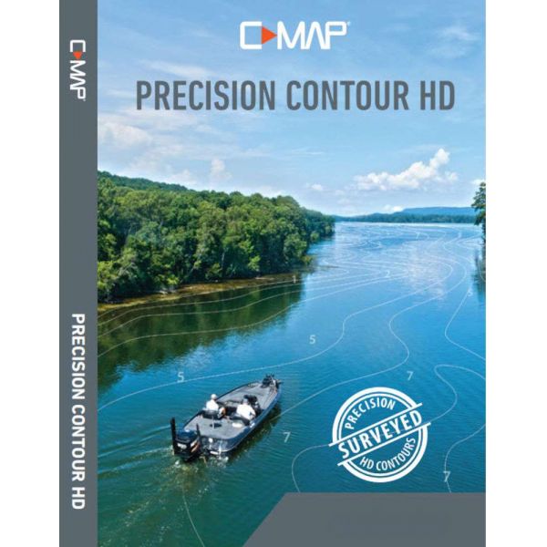 Lowrance C-MAP Precision Contour HD Charts