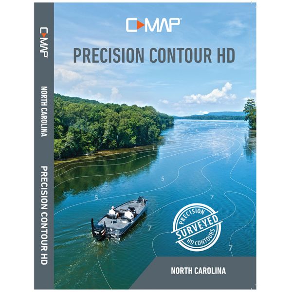 Lowrance C-MAP Precision Contour HD Chart - North Carolina