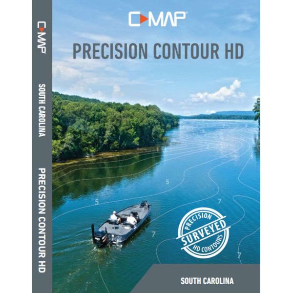 Lowrance M-NA-Y803-MS C-MAP Precision Contour HD Chart - South Carolina