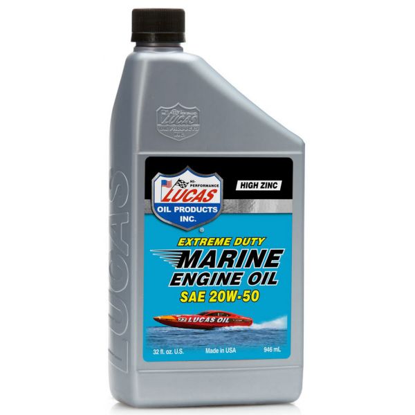 Lucas Oil Extreme Duty Marine Engine Oil SAE 20W50 - 1 qt.