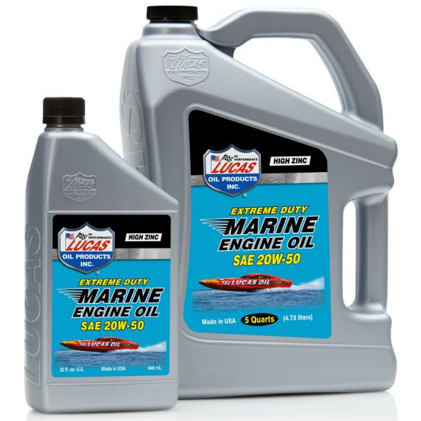 Lucas Oil Extreme Duty Marine Engine Oil SAE 20W50