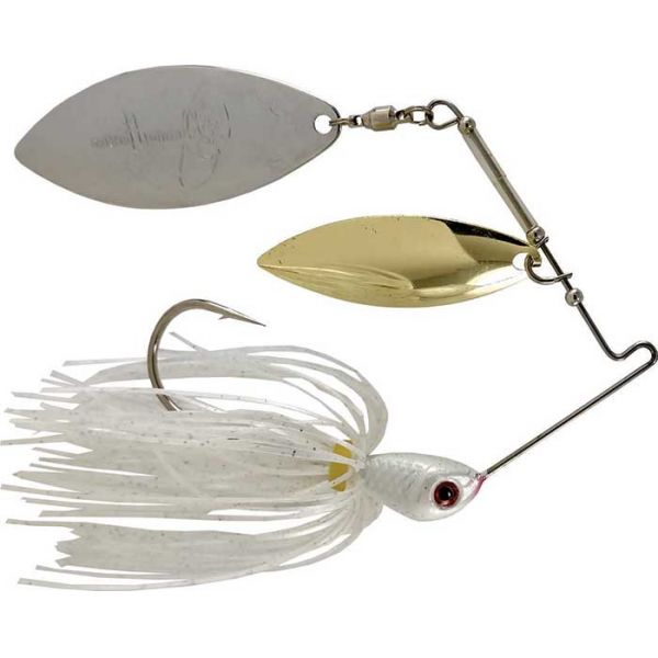 Luck-E-Strike Jimmy Houston Legends DW Spinnerbait - 1/2oz - White