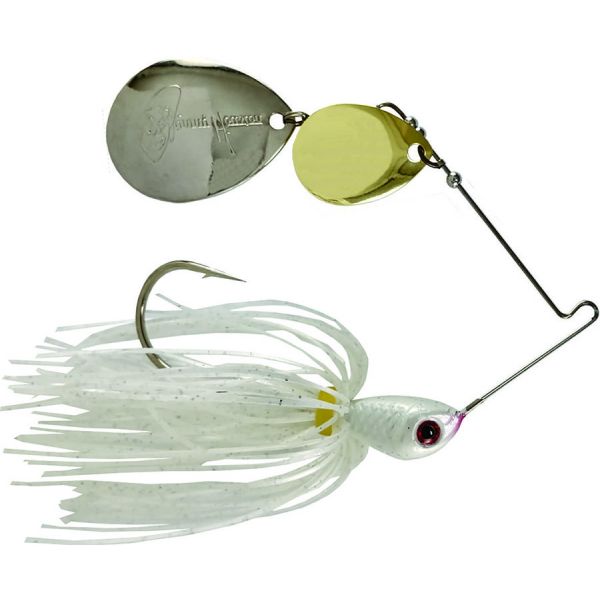 Luck-E-Strike Jimmy Houston Legends DC Spinnerbait - 1/2oz - White