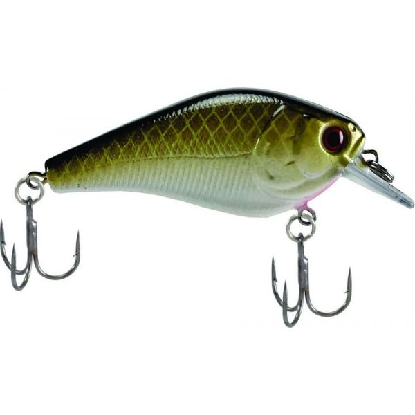 Luck-E-Strike RC2 Series 2 Squarebill Crankbait - Green Copper Shad