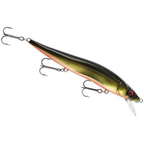 Luck-E-Strike Rick Clunn RC STX Jerkbait - Deadly Black Illusion