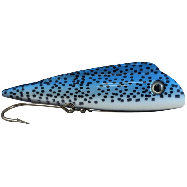 Lucky Bug Lucky Plug Lures - Large (5 in.) Blue Speckle Back