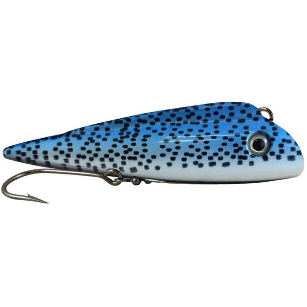 Lucky Bug Lucky Plug Lures - Small (2.75 in.) Blue Speckle Back