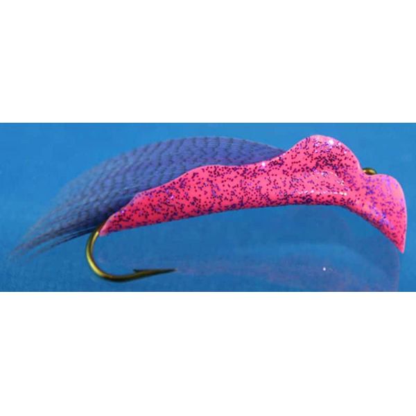 Lucky Bug #2 Bingo Bug Lure Pink w/ Purple (Fly Girl)