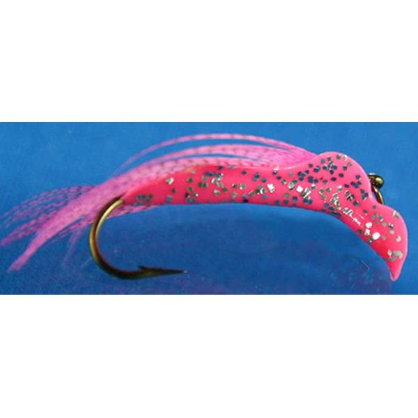 Lucky Bug #2 Bingo Bug Lure Pink w/ Silver (Cotton Candy)