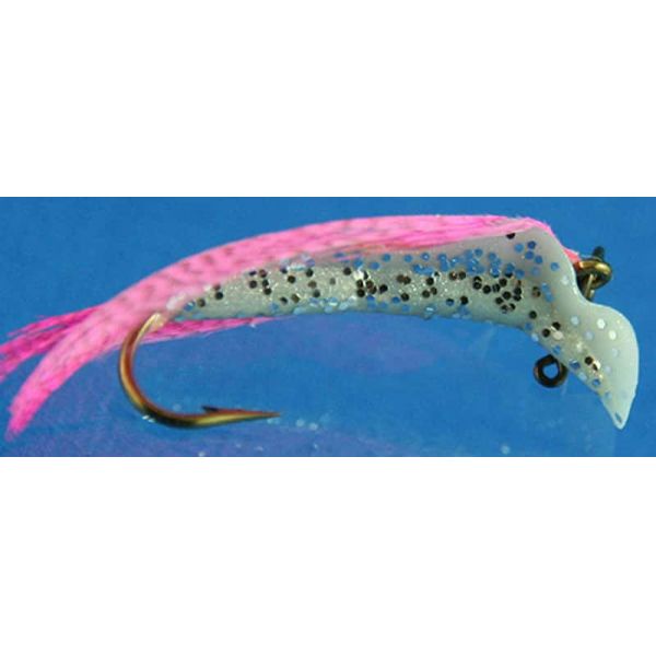 Lucky Bug #2 Bingo Bug Lure Silver w/ Pink (Pink Flash)