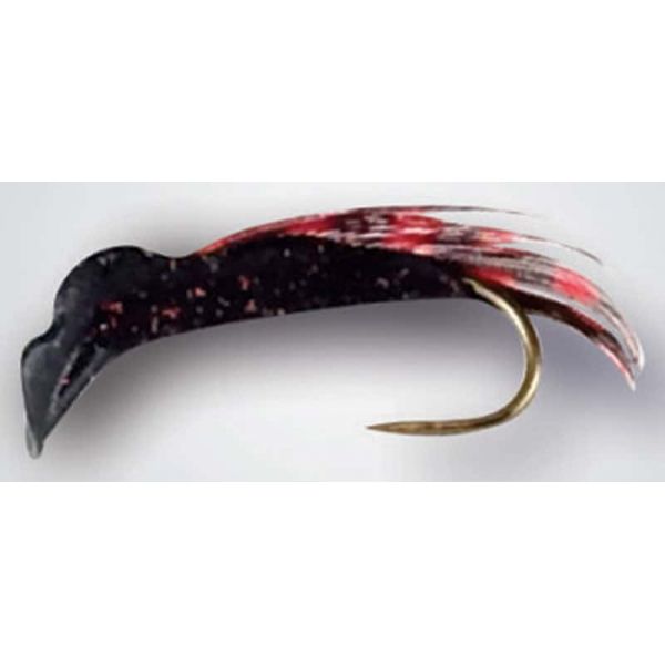 Lucky Bug #2 Bingo Bug Lure Black w/ Red (Black Widow)