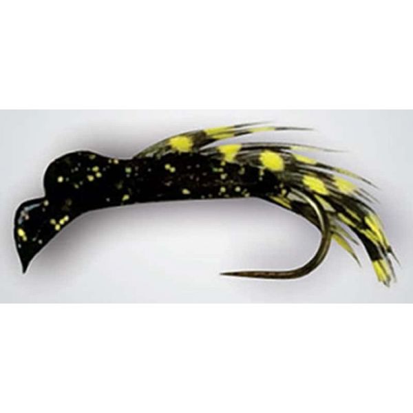 Lucky Bug #2 Bingo Bug Lure Black w/ Yellow (Loon Laker)