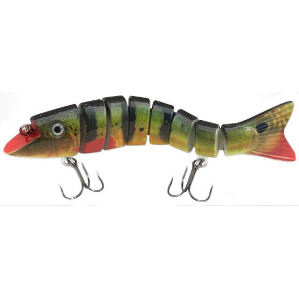 Lucky Bug Zombie Maxx Lure - 5 in. Peacock Bass