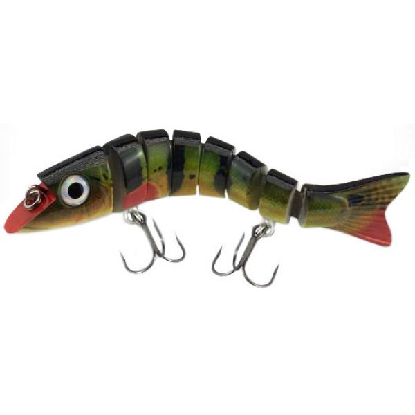 Lucky Bug Zombie Maxx Lure - 7 in. Peacock Bass