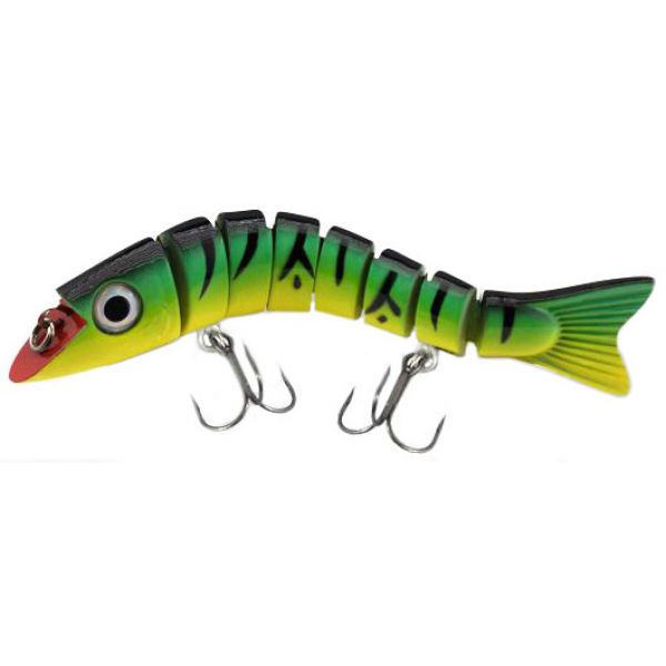 Lucky Bug Zombie Maxx Lure - 7 in. Fire Tiger